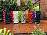 Stackable Garden Pots (With Wheels)