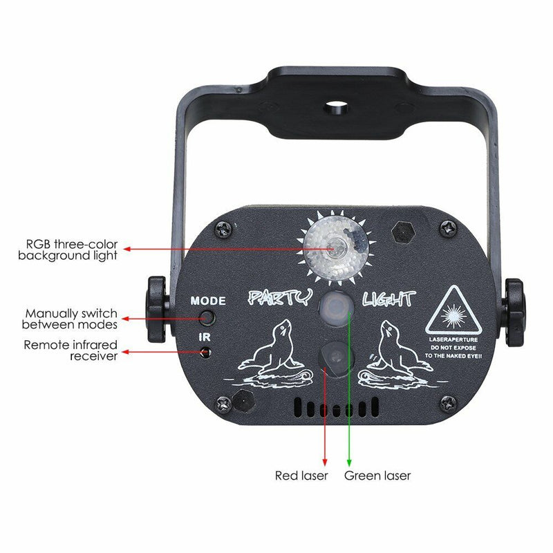 60 Pattern LED Laser Lights