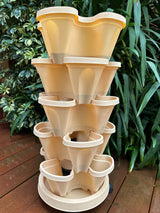 Stackable Garden Pots (With Wheels)