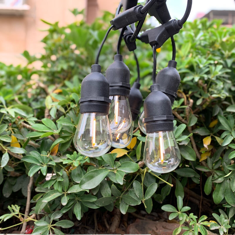 Festoon Outdoor Solar Lights - 16m