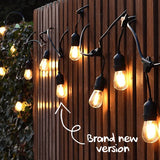 Festoon Outdoor Solar Lights - 16m