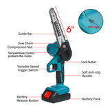 6" Electric One Handed Chainsaw