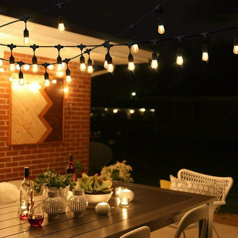 Festoon Outdoor Solar Lights - 16m